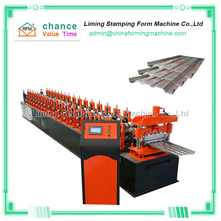 Chain Drive 0.7mm Carriage Board Roll Forming Machine 380v Container Car Panel Making