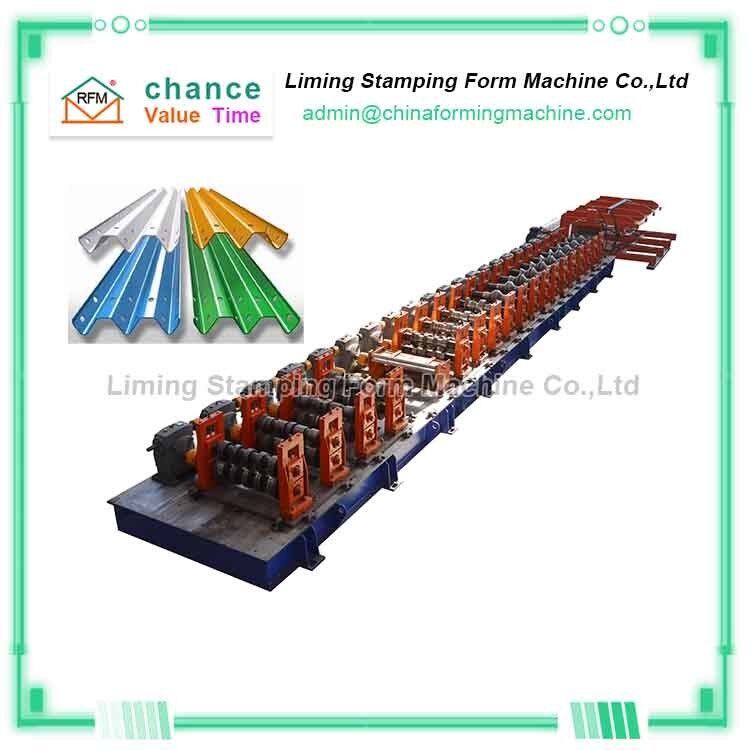 Gearbox Drive Highway Forming Q235 Guardrail Machine