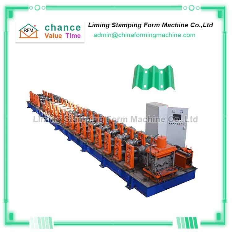 Customized 3-4mm Reducer Drive Guard Rail Forming Machine