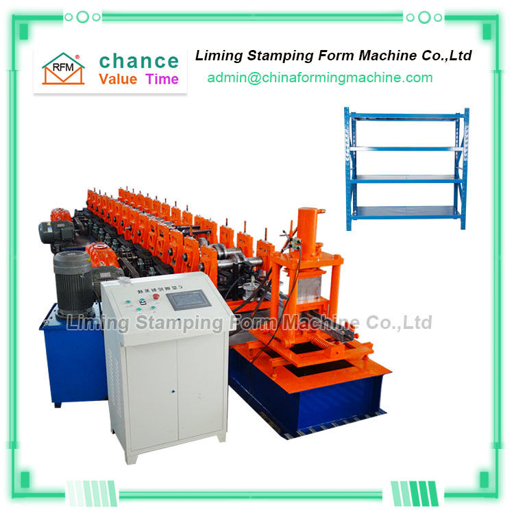 Rotary Punching 380v 25/Min Shelf Roll Forming Machine