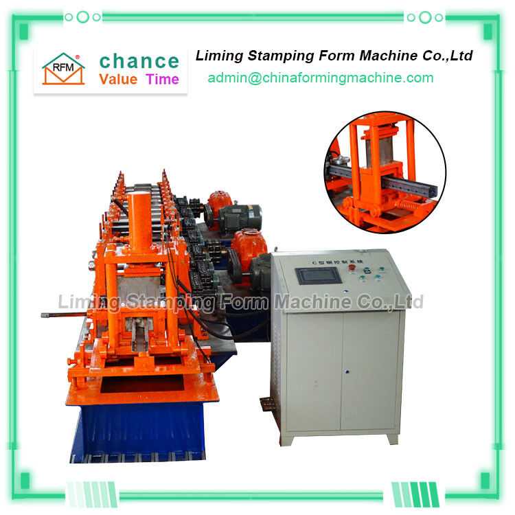 3.0mm Hydraulic Cutting Racking Roll Forming Machine High Speed