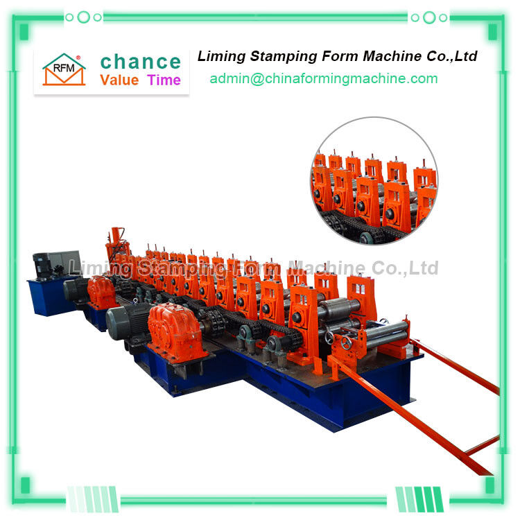 Automatic Racking Beam Roll Former Machine Plc Control Speed 10-20m/Min