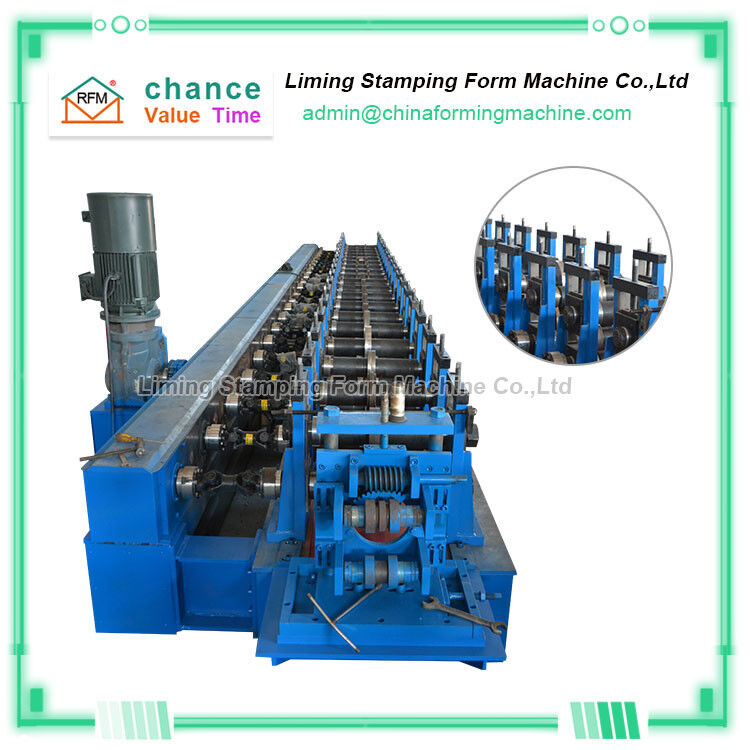 Automatic Solar Pillar Channel Roll Forming Machine 40m/Min